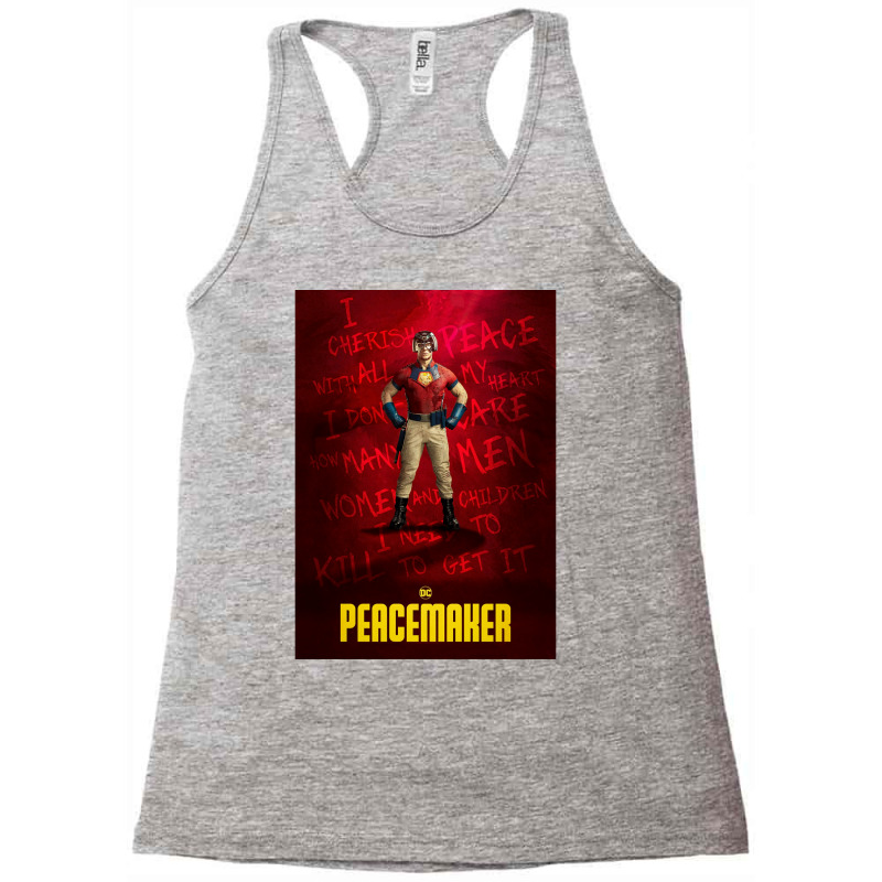 Amazing Peacemaker Graphic Racerback Tank | Artistshot