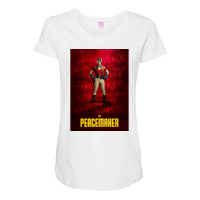 Amazing Peacemaker Graphic Maternity Scoop Neck T-shirt | Artistshot