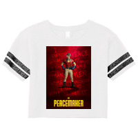 Amazing Peacemaker Graphic Scorecard Crop Tee | Artistshot