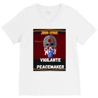 Vigilante Peacemaker 19 V-neck Tee | Artistshot