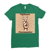 Vigilante Peacemaker 20 Ladies Fitted T-shirt | Artistshot