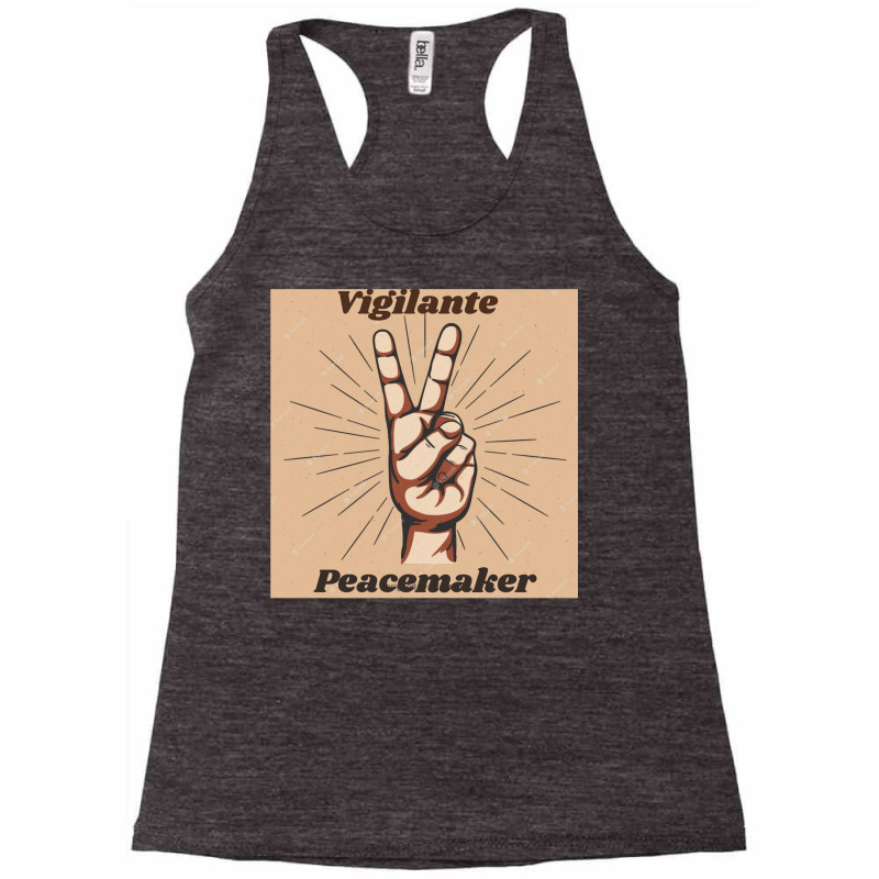 Vigilante Peacemaker 20 Racerback Tank | Artistshot