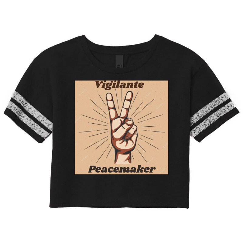 Vigilante Peacemaker 20 Scorecard Crop Tee | Artistshot