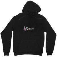 Colorful Music Notes 1 Unisex Hoodie | Artistshot