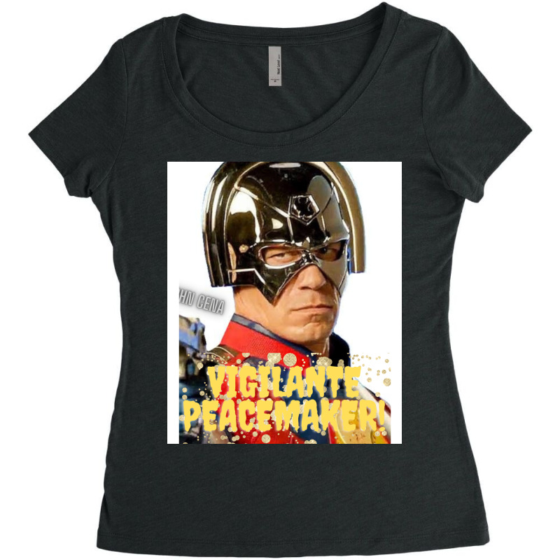 Vigilante Peacemaker 23 Women's Triblend Scoop T-shirt | Artistshot