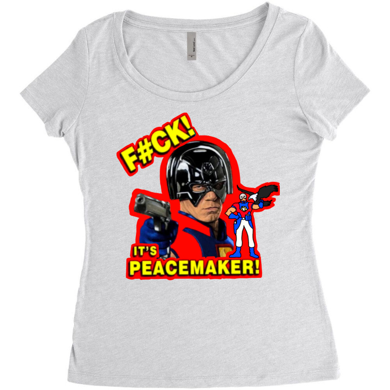 Peacemaker  1 Women's Triblend Scoop T-shirt | Artistshot