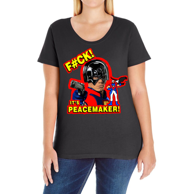 Peacemaker  1 Ladies Curvy T-shirt | Artistshot