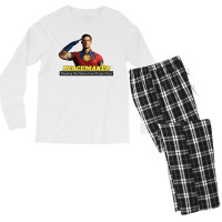 Vigilante Peacemaker Quotes   Peacemaker (john Cena) Men's Long Sleeve Pajama Set | Artistshot