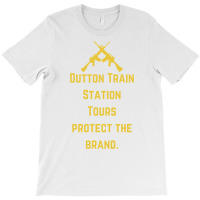 Dutton Train Station Tours T-shirt | Artistshot