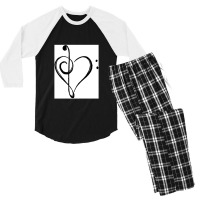 Music Love Men's 3/4 Sleeve Pajama Set | Artistshot