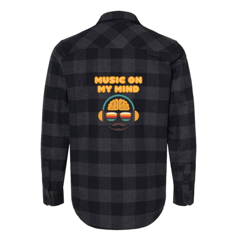 Music On My Mind Flannel Shirt | Artistshot