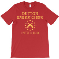 Dutton Train Station Tours T-shirt | Artistshot