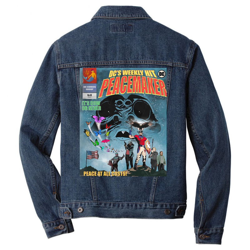 Dc Weekly Hit Peacemaker Men Denim Jacket | Artistshot