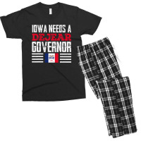 Iowa Needs A Dejear Governor Deidre Dejear 2022 Iowa Vote Men's T-shirt Pajama Set | Artistshot