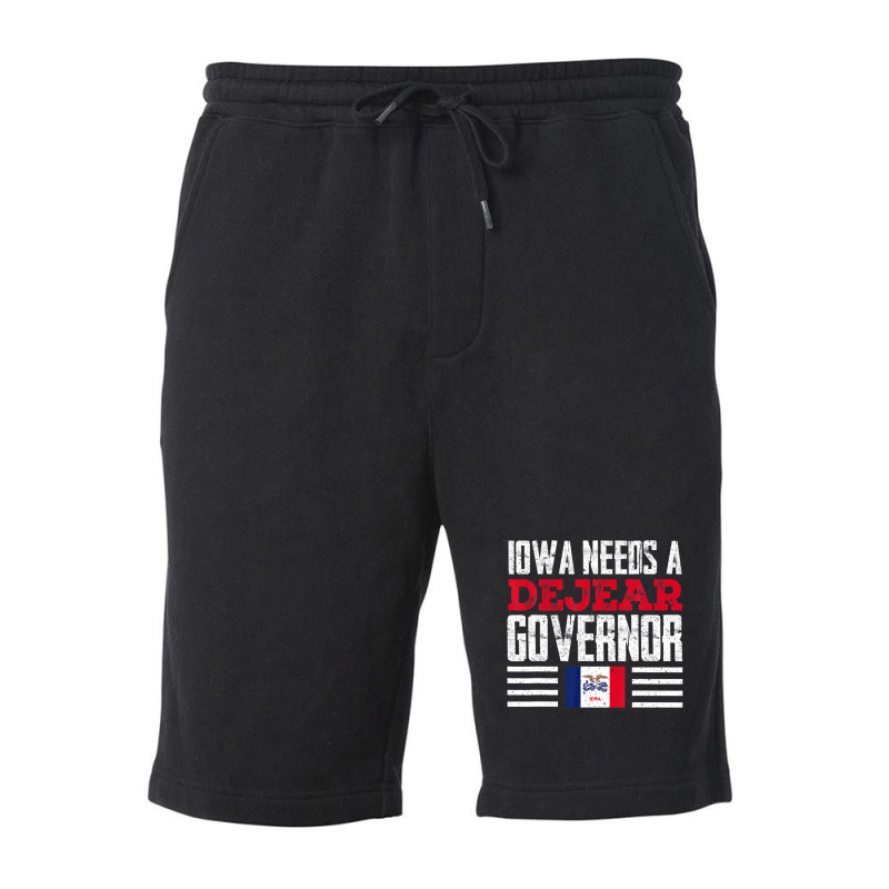 Iowa Needs A Dejear Governor Deidre Dejear 2022 Iowa Vote Fleece Short | Artistshot