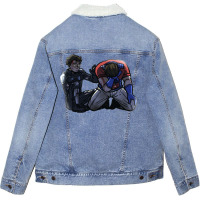 The Amazing Vigilante Peacemaker 5 Unisex Sherpa-lined Denim Jacket | Artistshot