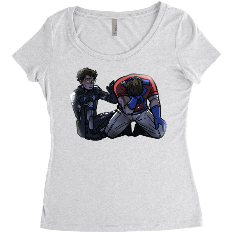 The Amazing Vigilante Peacemaker 5 Women's Triblend Scoop T-shirt | Artistshot