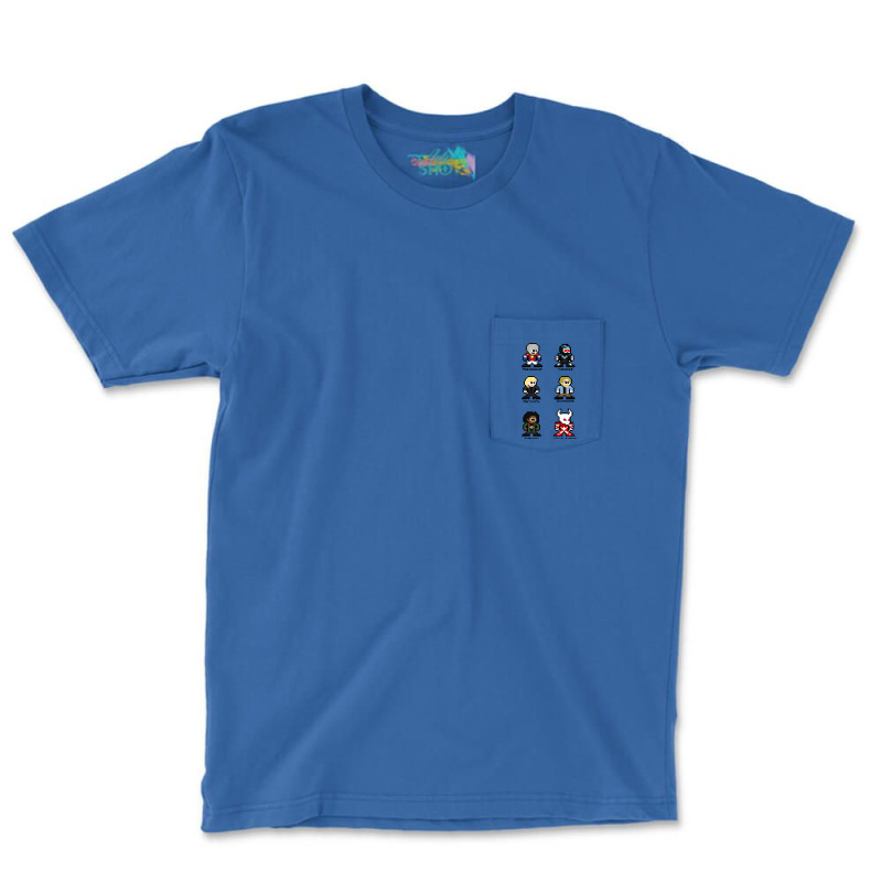 Peacemaker Characters Pocket T-shirt | Artistshot