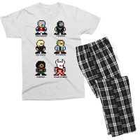 Peacemaker Characters Men's T-shirt Pajama Set | Artistshot