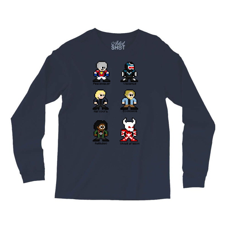 Peacemaker Characters Long Sleeve Shirts | Artistshot