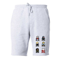 Peacemaker Characters Fleece Short | Artistshot