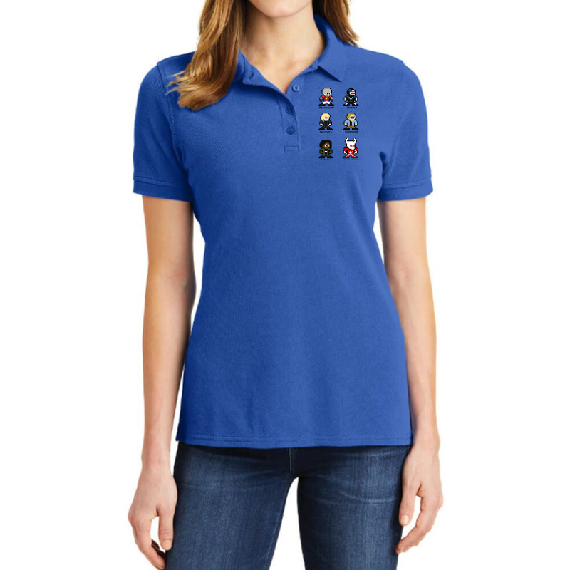 Peacemaker Characters Ladies Polo Shirt | Artistshot