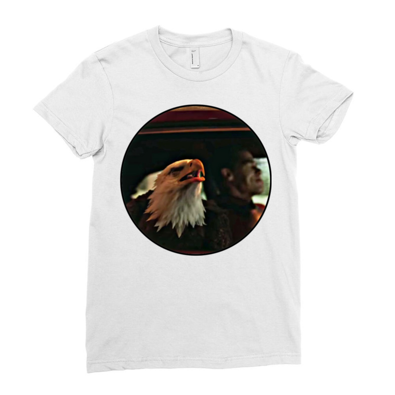 Eagly And Peacemaker Ladies Fitted T-shirt | Artistshot