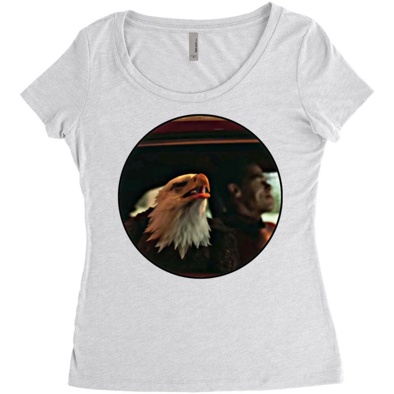 Eagly And Peacemaker Women's Triblend Scoop T-shirt | Artistshot