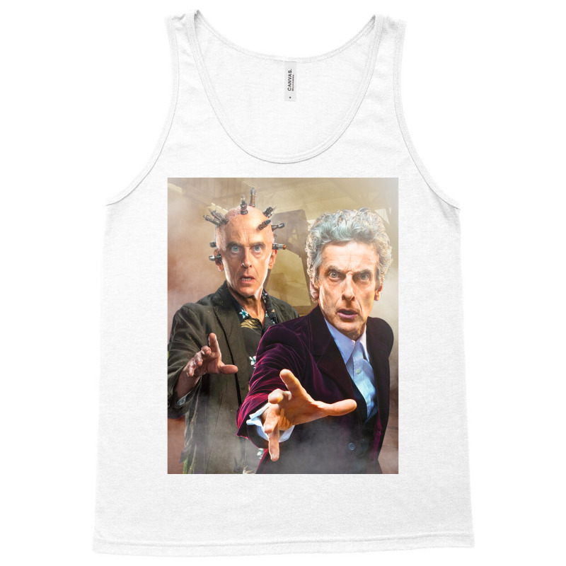 The Doctor Vs The Thinker Tank Top | Artistshot