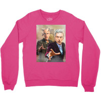 The Doctor Vs The Thinker Crewneck Sweatshirt | Artistshot