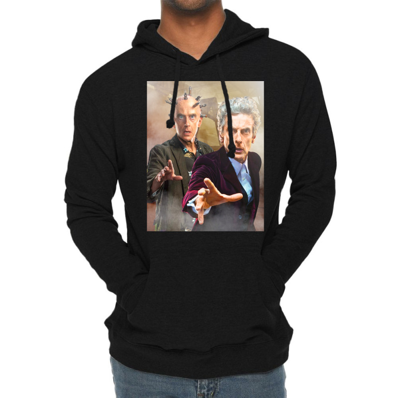 The Doctor Vs The Thinker Lightweight Hoodie | Artistshot