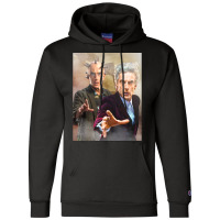 The Doctor Vs The Thinker Champion Hoodie | Artistshot