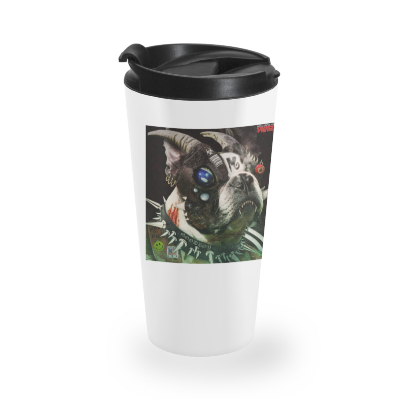 Machine Girl U-void Synthesizer Album Cover Travel Mug | Artistshot