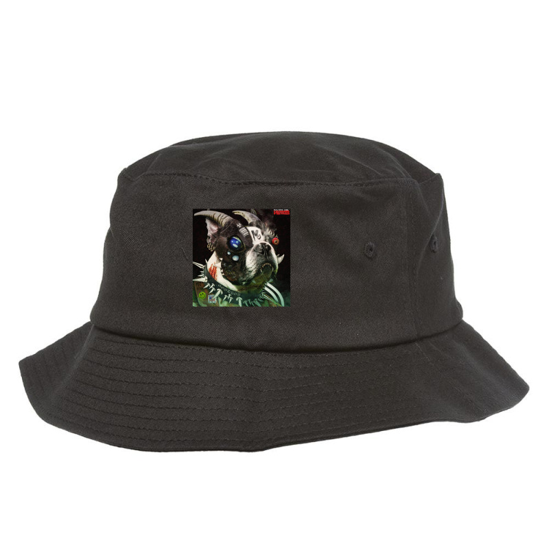 Machine Girl U-void Synthesizer Album Cover Bucket Hat | Artistshot