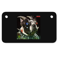 Machine Girl U-void Synthesizer Album Cover Motorcycle License Plate | Artistshot