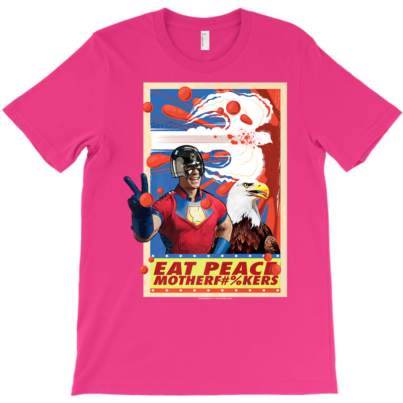 Peacemaker Eat Peace With Eagle T-shirt | Artistshot