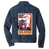 Peacemaker Eat Peace With Eagle Men Denim Jacket | Artistshot