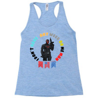 Vigilante Peacemaker Quotes 41 Racerback Tank | Artistshot