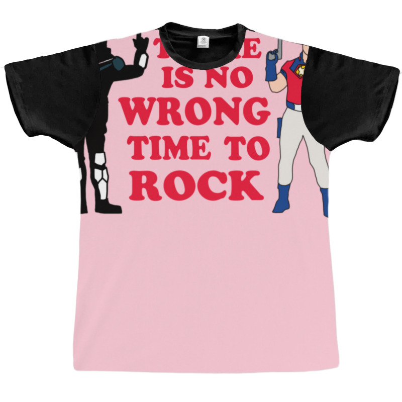 There Is No Wrong Time To Rock Graphic T-shirt | Artistshot