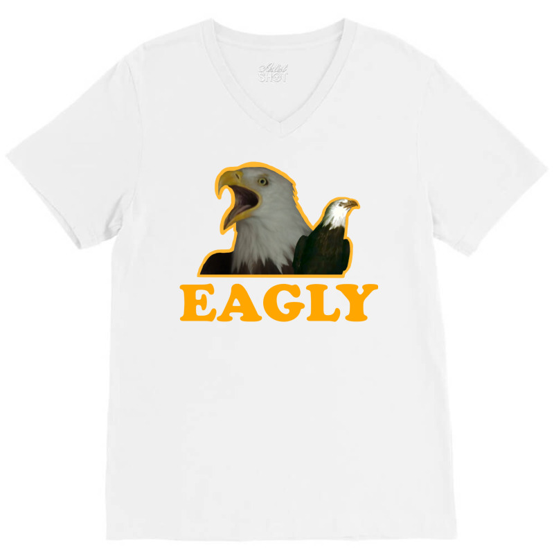 Eagly Peacemaker V-neck Tee | Artistshot