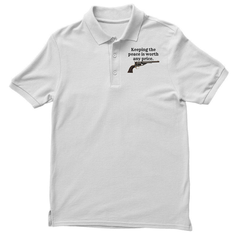 Peacemaker Funny Quote 3 Men's Polo Shirt | Artistshot