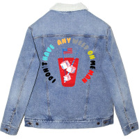 Vigilante Peacemaker Quotes 48 Unisex Sherpa-lined Denim Jacket | Artistshot