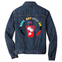 Vigilante Peacemaker Quotes 48 Men Denim Jacket | Artistshot