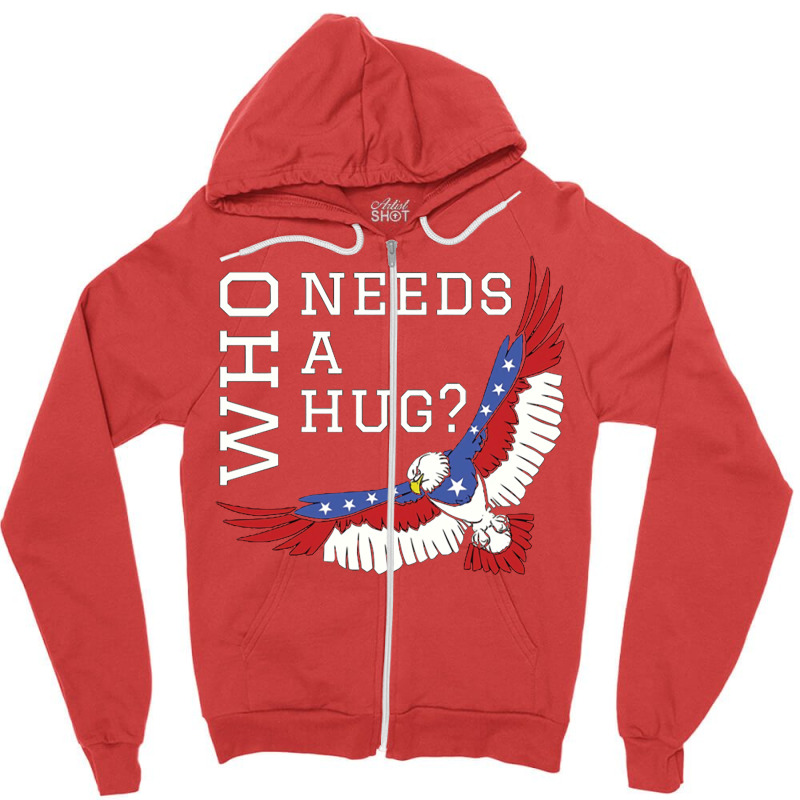 Eagly Us Zipper Hoodie | Artistshot