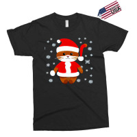 Cat Christmas Snow Exclusive T-shirt | Artistshot