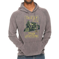 Take Em To The Train Station Vintage Hoodie | Artistshot