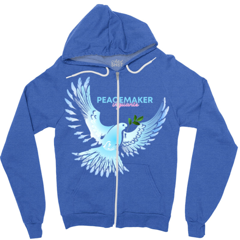 Vigilant Peacemaker Zipper Hoodie | Artistshot