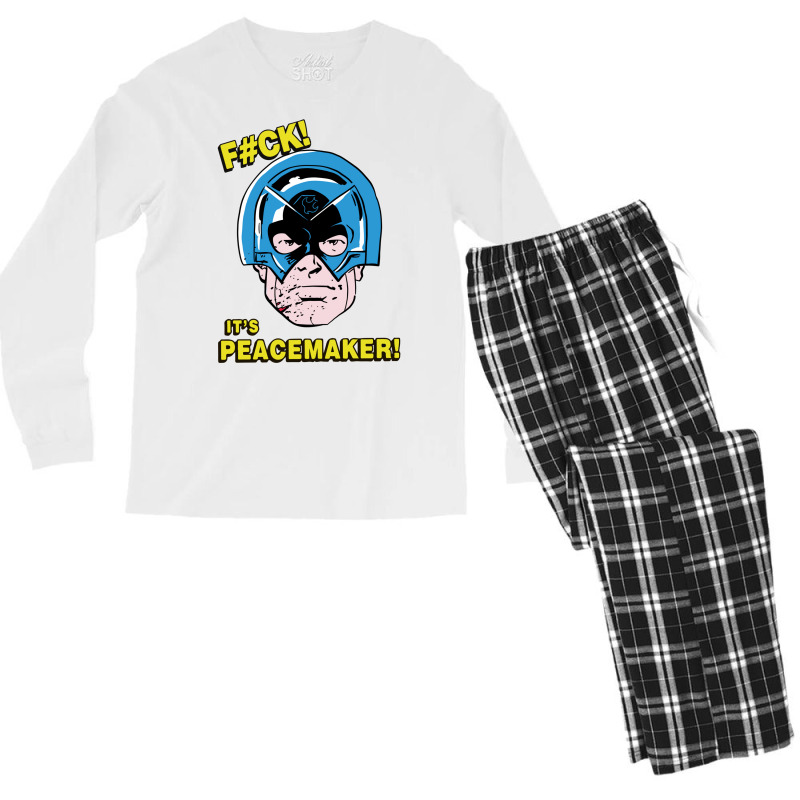 F#ck Is Pacemaker Men's Long Sleeve Pajama Set | Artistshot