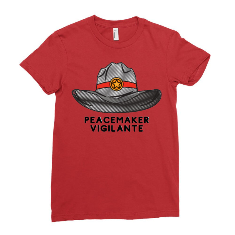 Vigilant Peacemaker 1 Ladies Fitted T-shirt | Artistshot