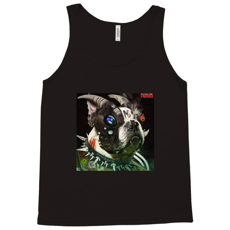 Machine Girl U-void Synthesizer Album Cover 1 Tank Top | Artistshot